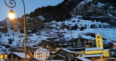 Une capture de la tombée de la nuit à Pal ! 🌄 #Pal #Andorre